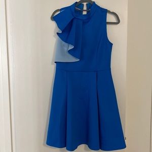 Blue Ted Baker dress with tags.